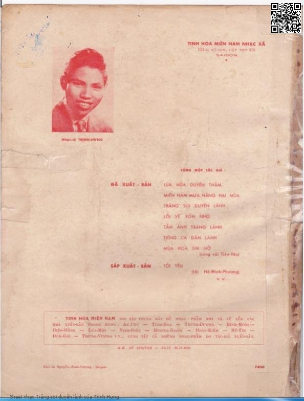 Page 4 of Sheet music PDF Trăng soi duyên lành - Trịnh Hưng