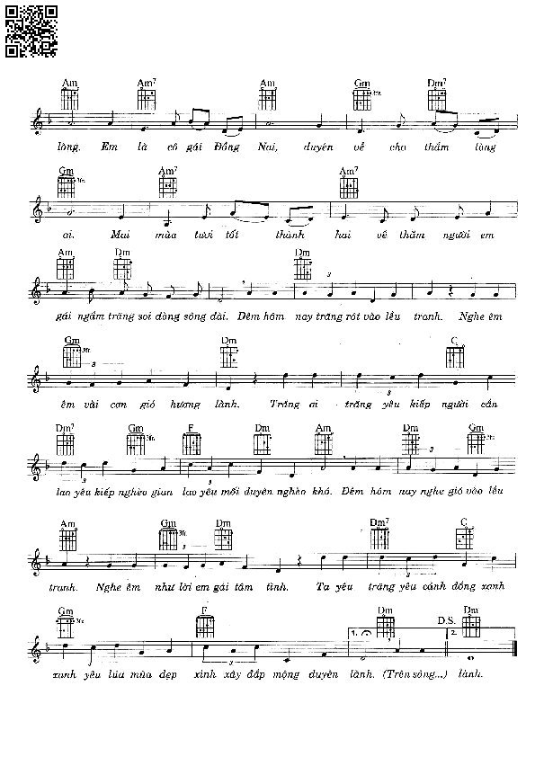 Page 6 of Sheet music PDF Trăng soi duyên lành - Trịnh Hưng