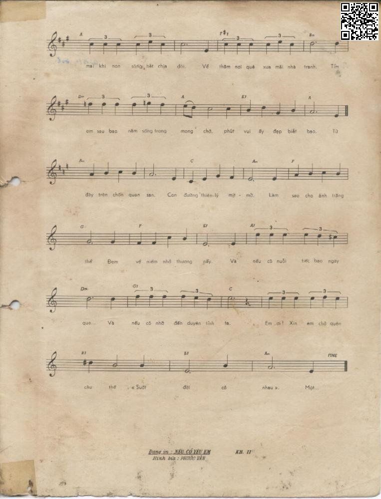 Page 2 of Sheet music PDF Trăng thề - Nhật Hà