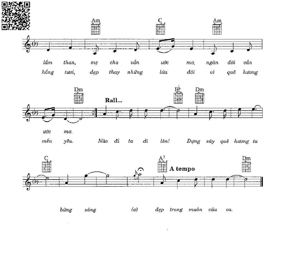 Page 3 of Sheet music PDF Trên công trường rộn tiếng ca - Ngô Quốc Tính