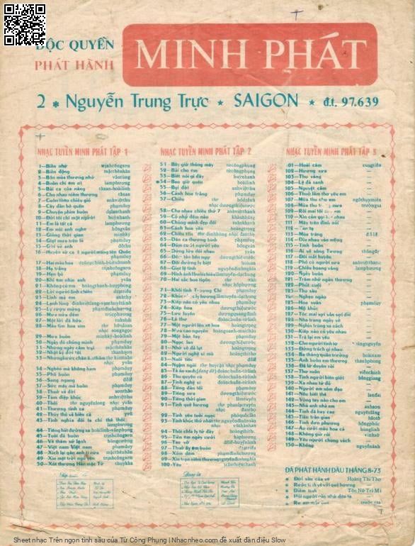 Page 4 of Sheet music PDF Trên ngọn tình sầu - Từ Công Phụng