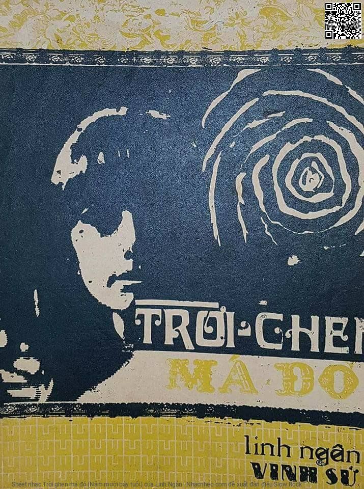 Sheet PDF of Trời ghen má đỏ (Năm mười bảy tuổi)