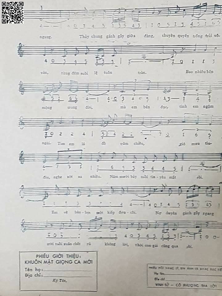 Page 3 of Sheet music PDF Trời ghen má đỏ (Năm mười bảy tuổi) - Linh Ngân