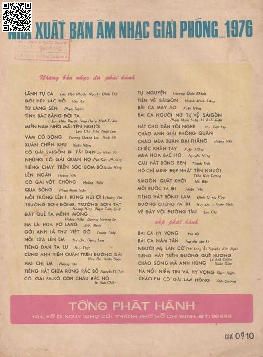 Page 4 of Sheet music PDF Trông cây lại nhớ đến Người - Đỗ Nhuận