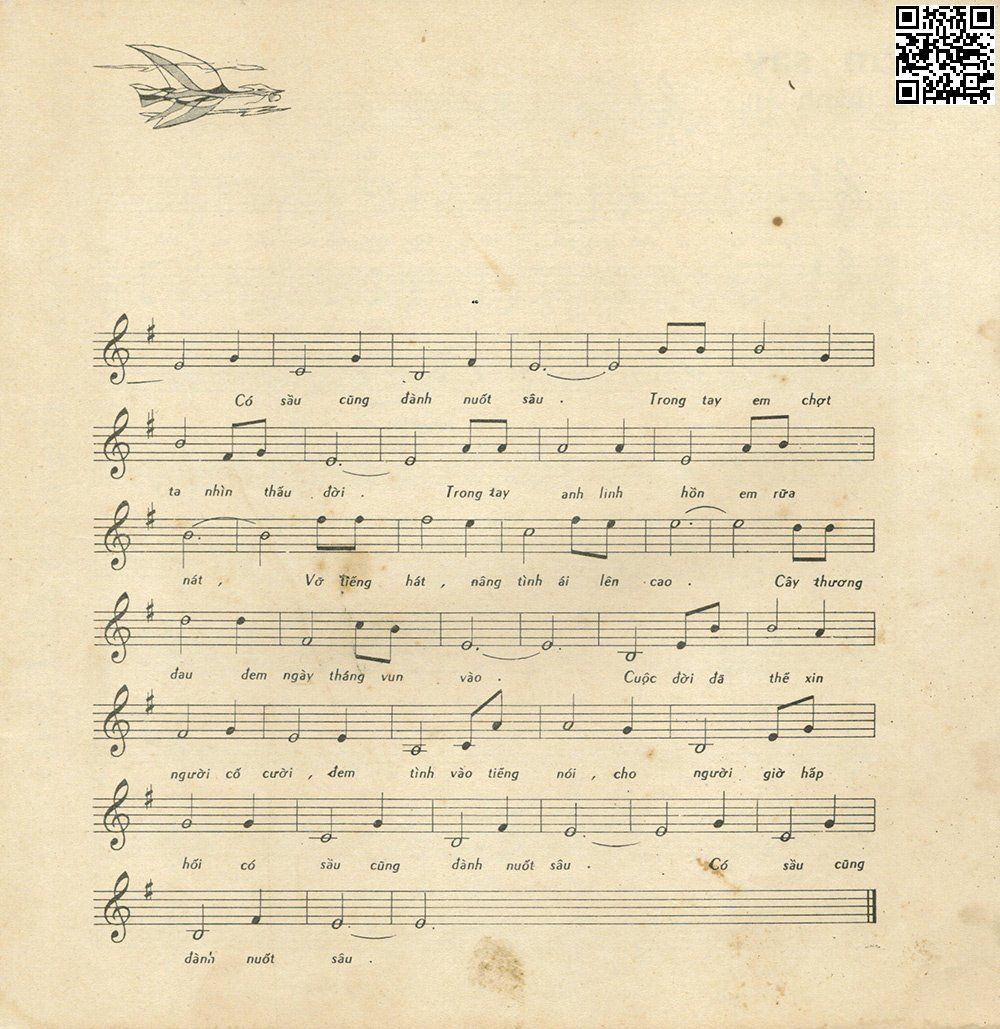 Page 2 of Sheet music PDF Trong tay nhau - Vũ Thành An