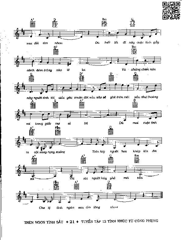 Page 2 of Sheet music PDF Từ khúc - Từ Công Phụng