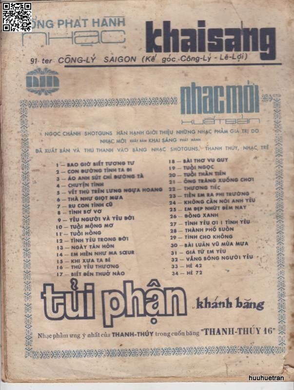 Page 4 of Sheet music PDF Tủi phận - Khánh Băng