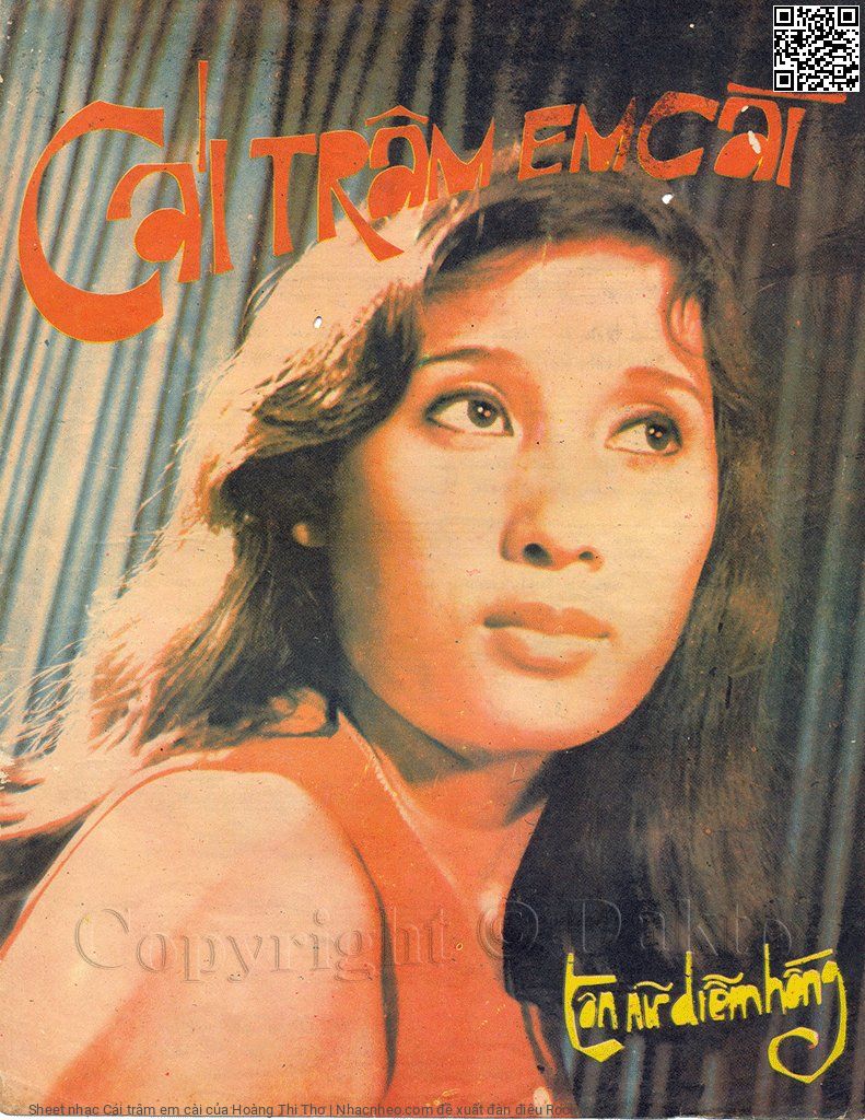 Sheet PDF of Cái trâm em cài