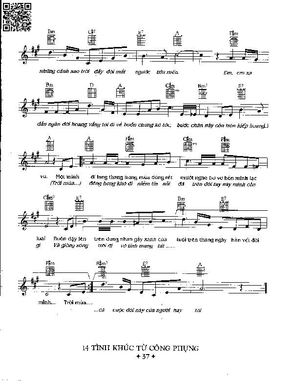 Page 6 of Sheet music PDF Tuổi xa người - Từ Công Phụng