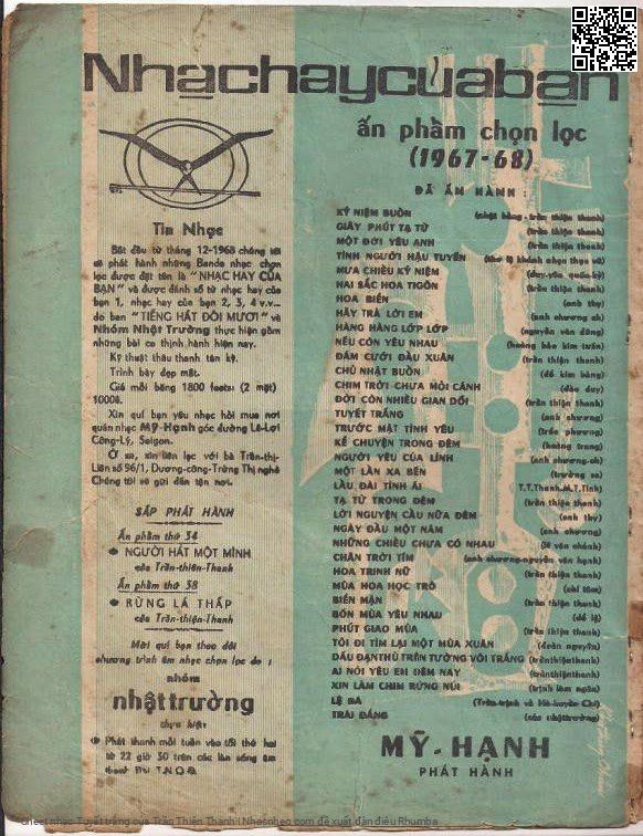 Page 4 of Sheet music PDF Tuyết trắng - Trần Thiện Thanh