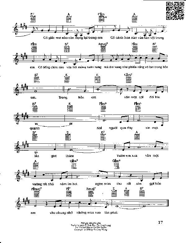 Page 2 of Sheet music PDF Vẫn một đời hiu quạnh - Từ Công Phụng