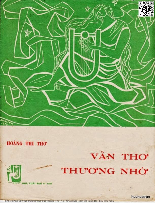 Page 1 of Sheet music PDF Vần thơ thương nhớ - Hoàng Thi Thơ