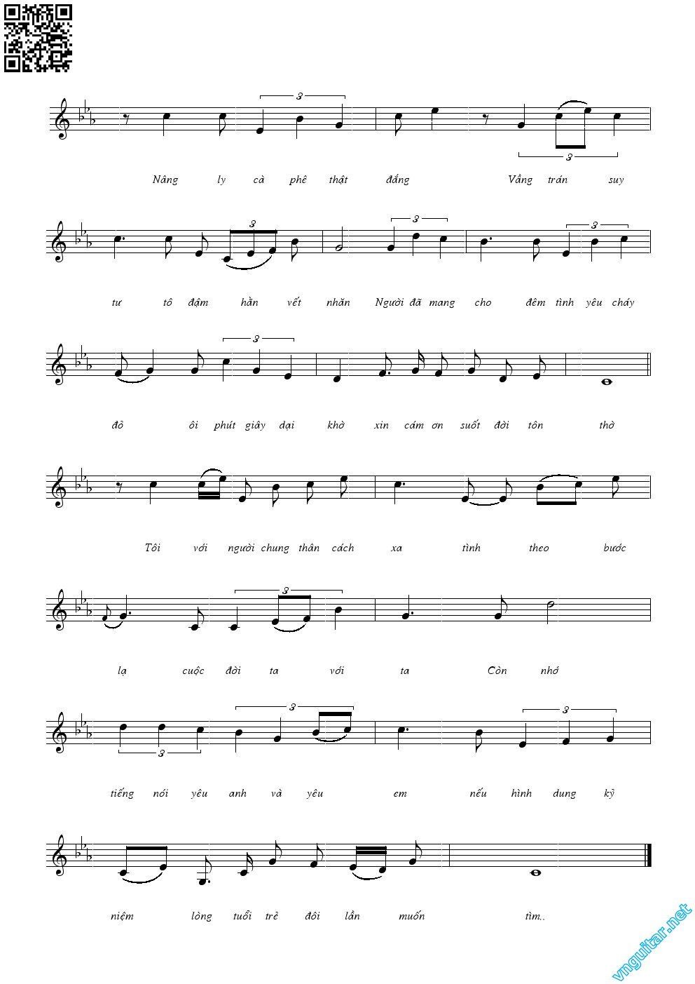 Tôi đếm thời gian trên ngón tay Buồn lên mắt gầy, Trang 2