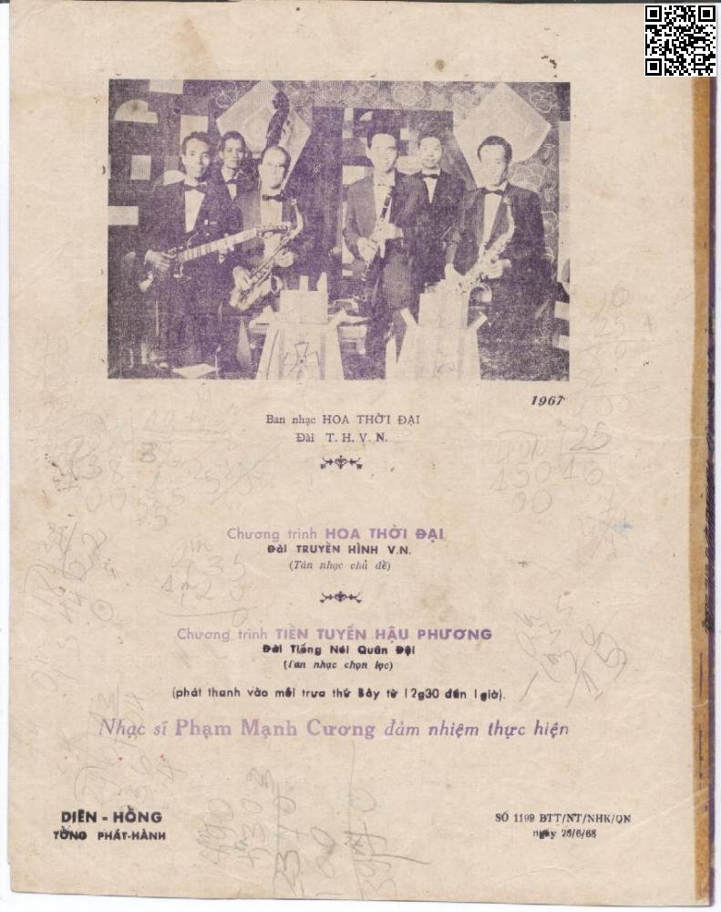 Page 4 of Sheet music PDF Về thăm cố đô - Phạm Mạnh Cương
