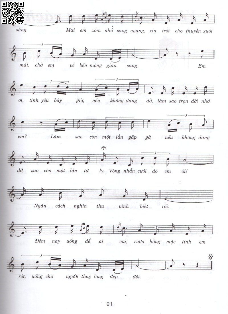 Page 2 of Sheet music PDF Vòng nhẫn cưới - Vinh Sử