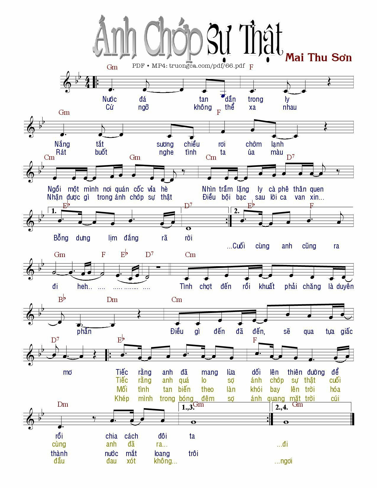 Ánh chớp sự thật