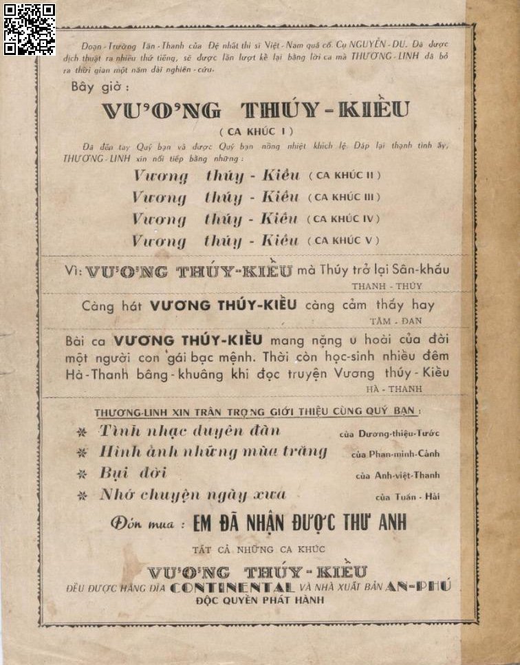 Page 4 of Sheet music PDF Vương Thúy Kiều - Thương Linh