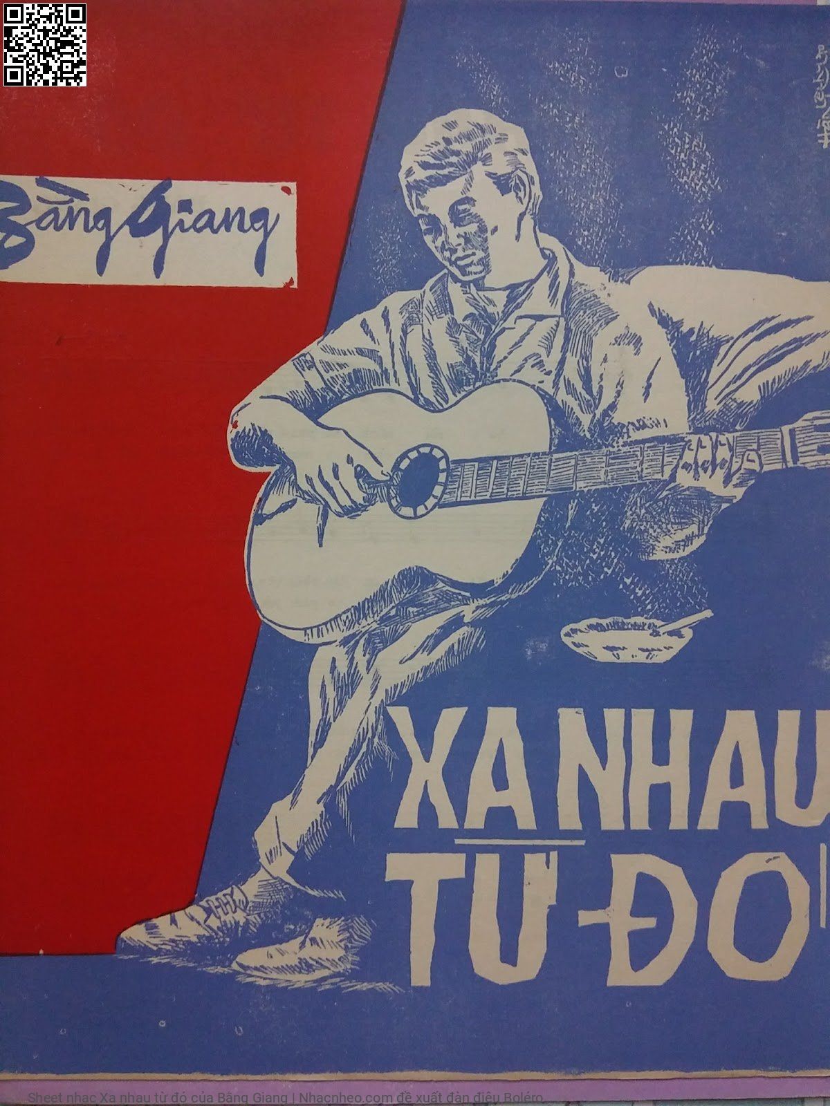 Page 1 of Sheet music PDF Xa nhau từ đó - Bằng Giang