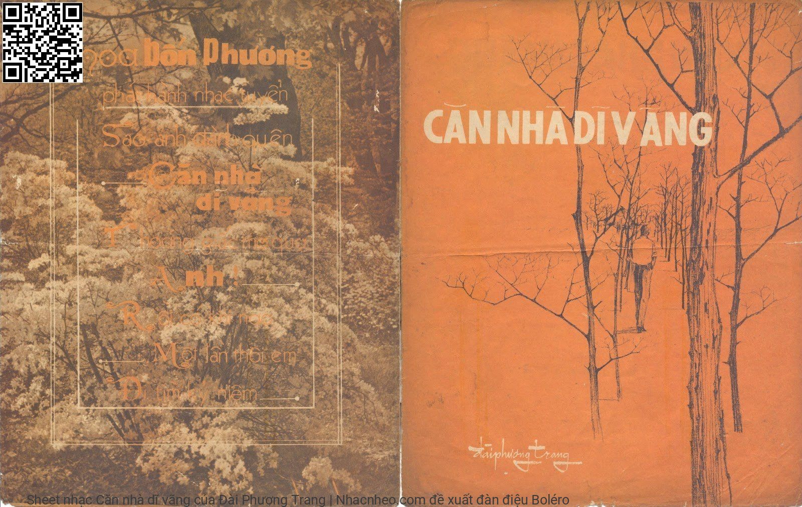 Sheet PDF of Căn nhà dĩ vãng