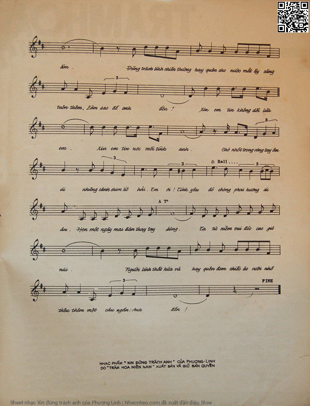 Trọn tình đầu tiên dành cho em đó Dù lạc ngàn phương đời trai sương gió, Trang 3