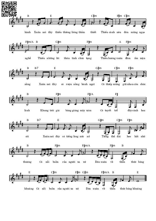 Xuân nơi đây không mai vàng đua nở Không hoa đào e ấp nắng mai, Trang 2