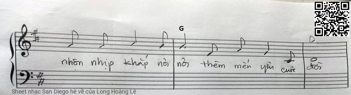 Page 6 of Sheet music PDF San Diego hè về - Long Hoàng Lê