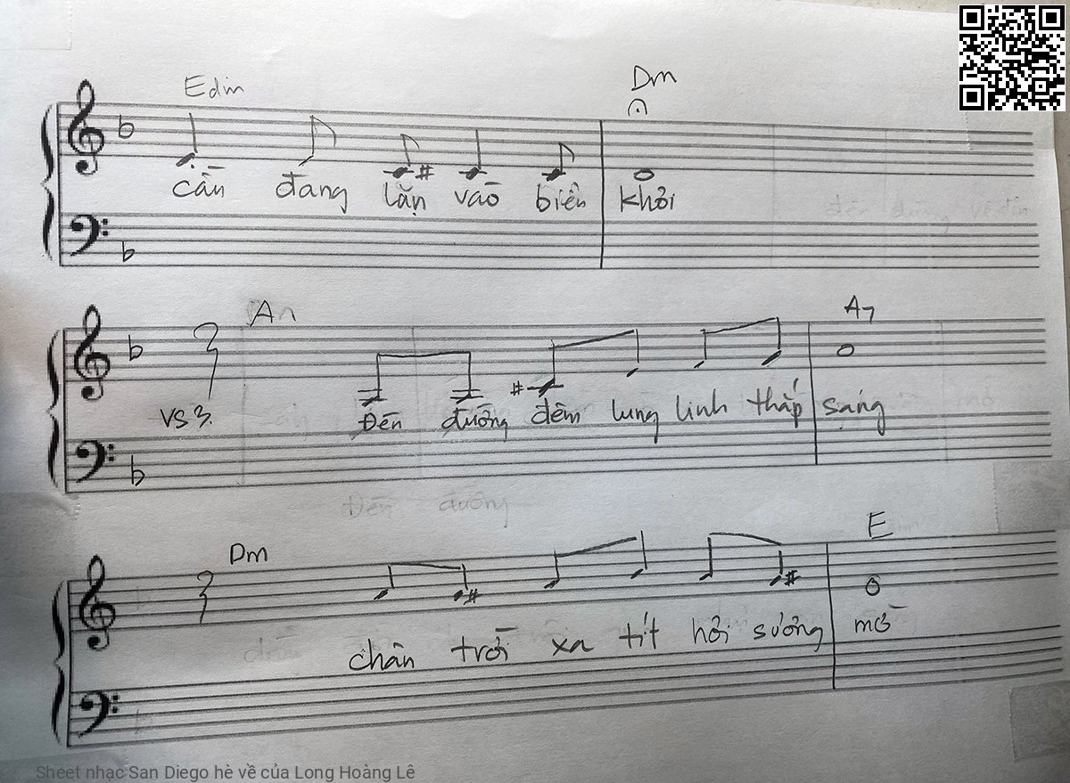 Page 9 of Sheet music PDF San Diego hè về - Long Hoàng Lê