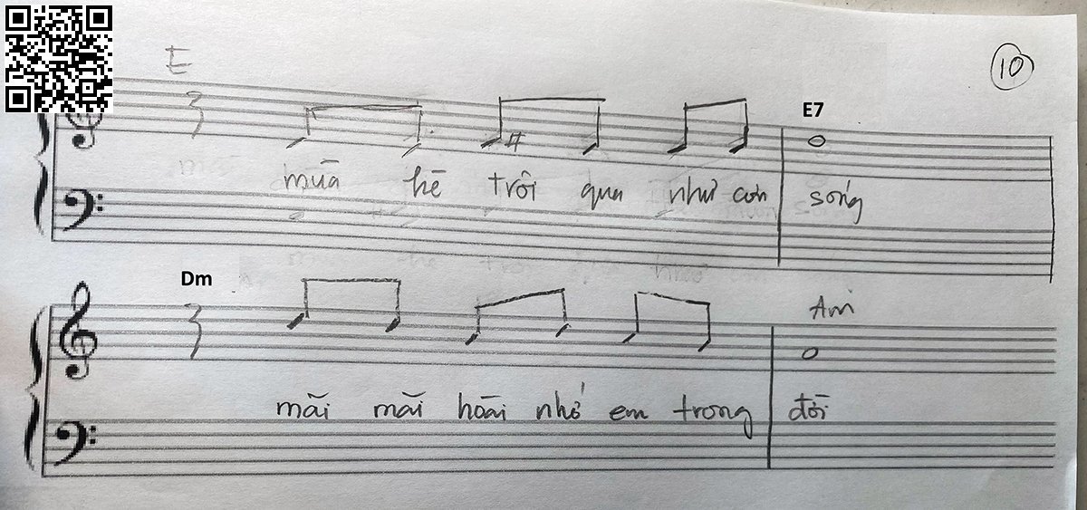 Page 10 of Sheet music PDF San Diego hè về - Long Hoàng Lê