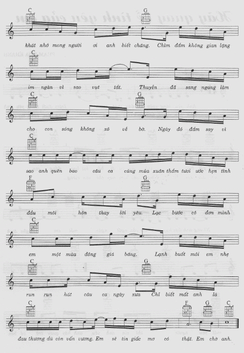 Page 2 of Sheet music PDF Giấc mơ có thật  - Tường Văn