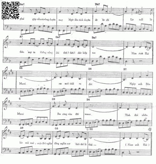 Page 2 of Sheet music PDF 20 40 - Y Vân