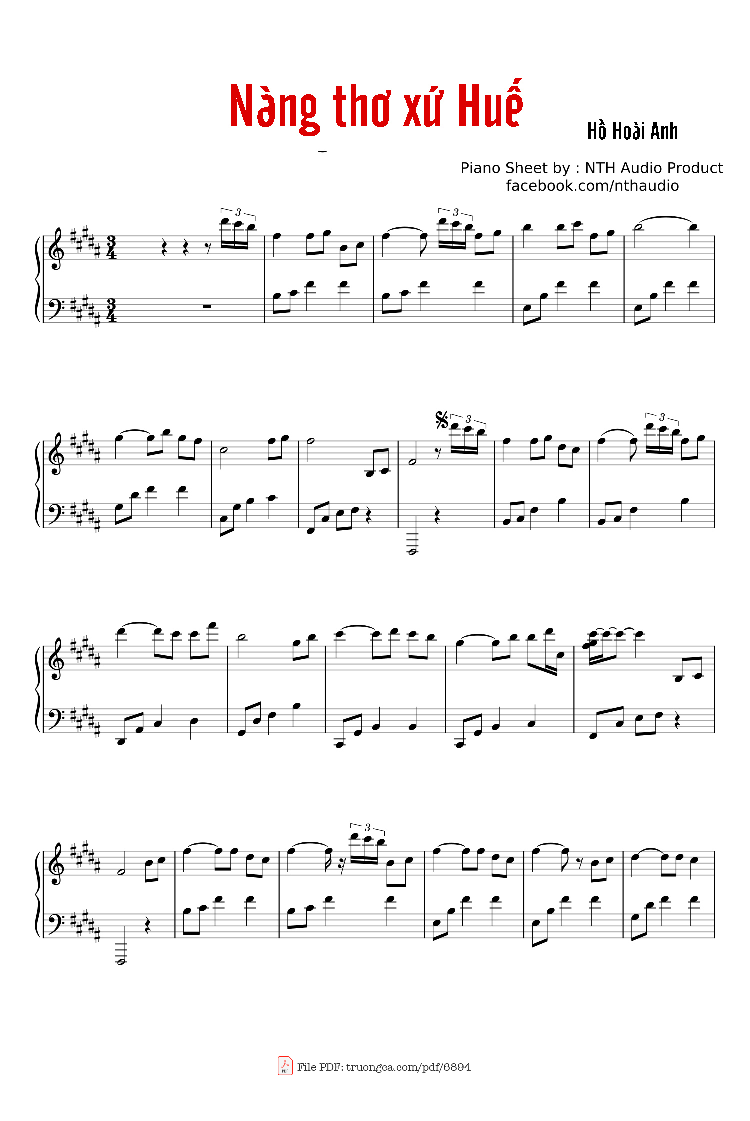 Có sheet PIANO solo và sheet lời có nốt Ngả nghiêng cho đời ngẩn ngơ, Trang 2