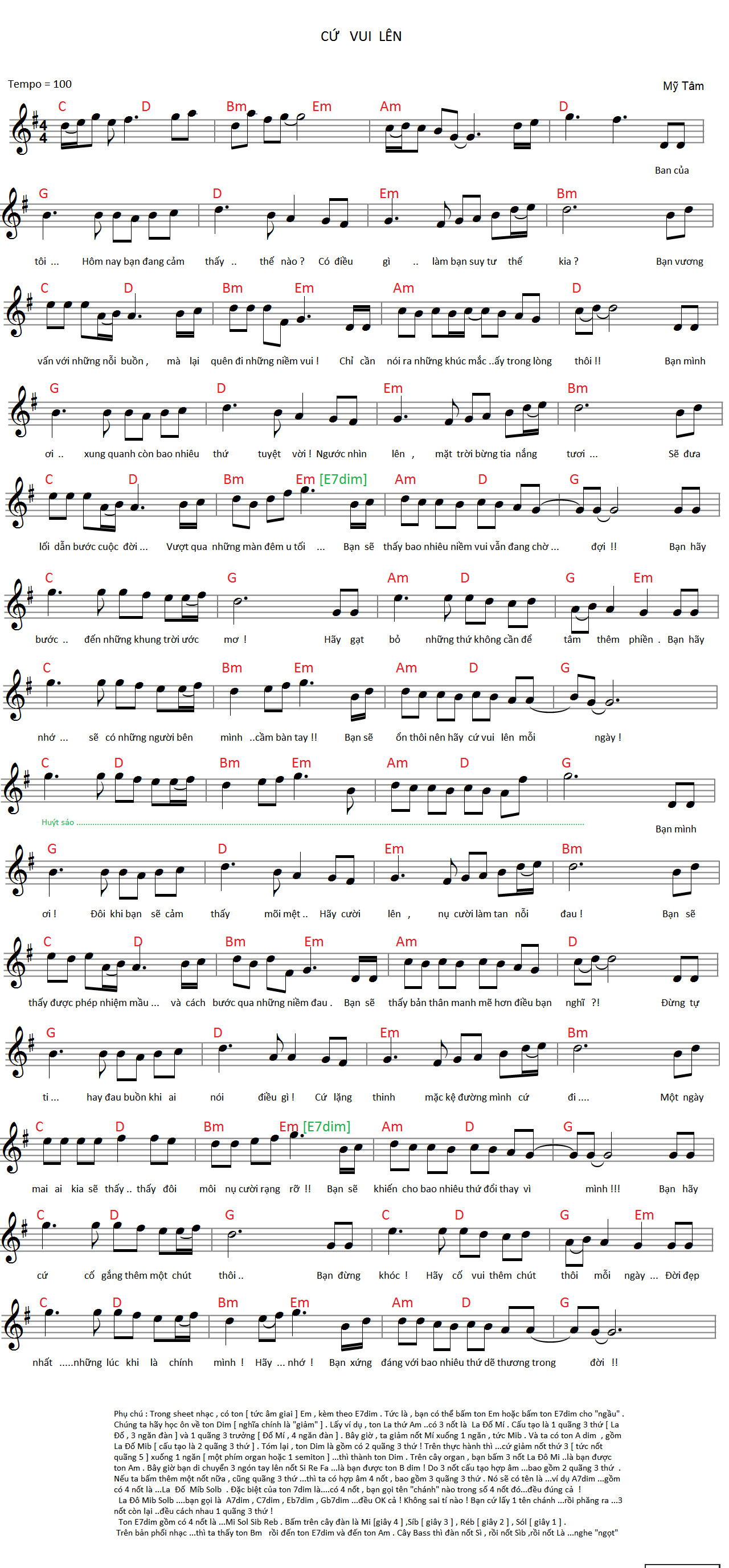 Cứ vui lên - Mỹ Tâm