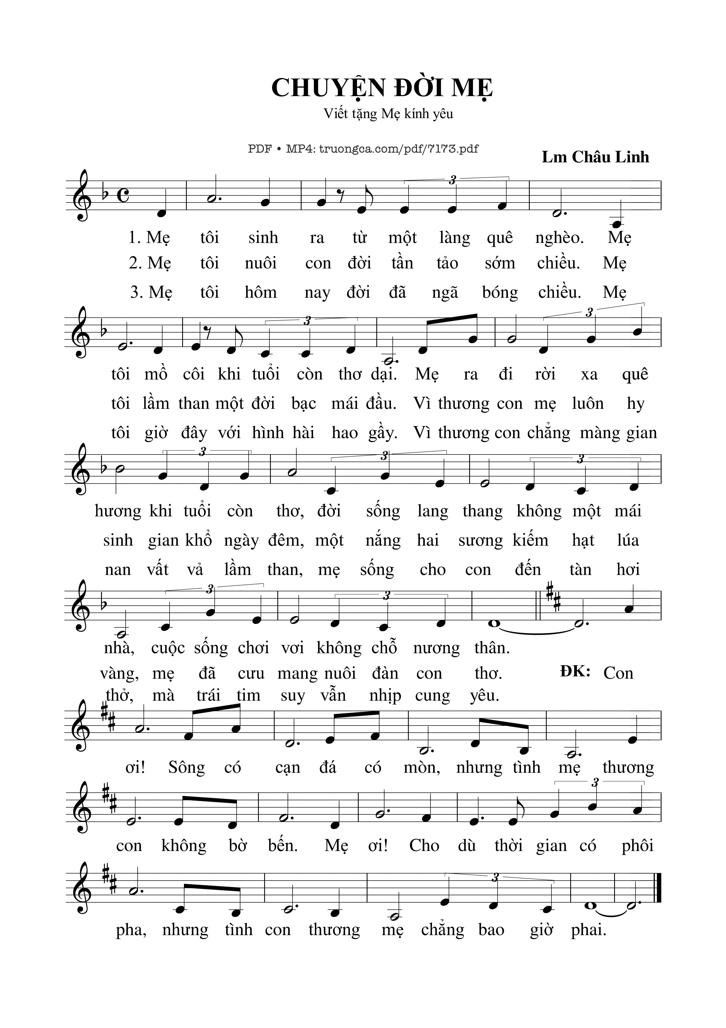 Chuyện đời Mẹ