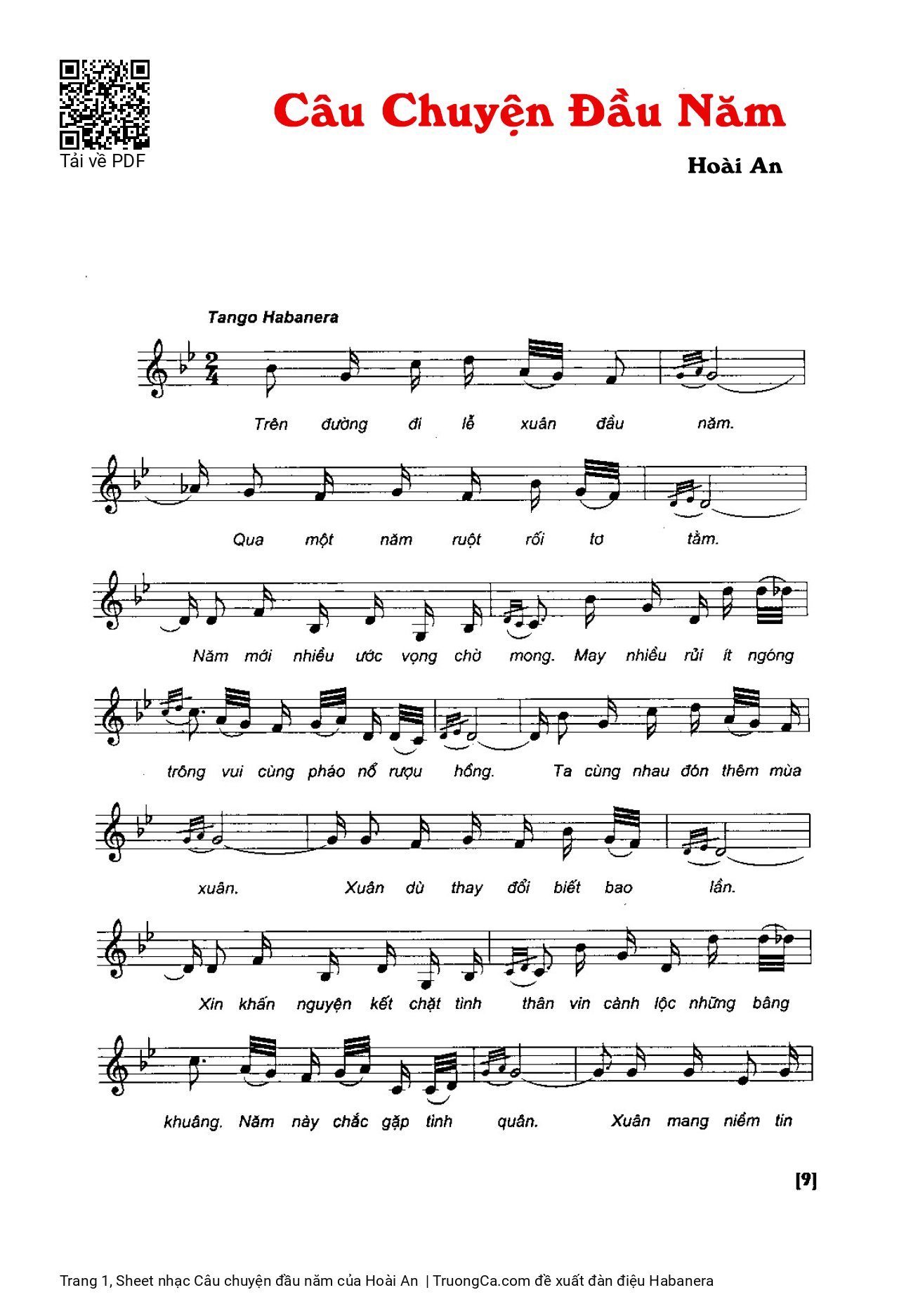 Câu chuyện đầu năm