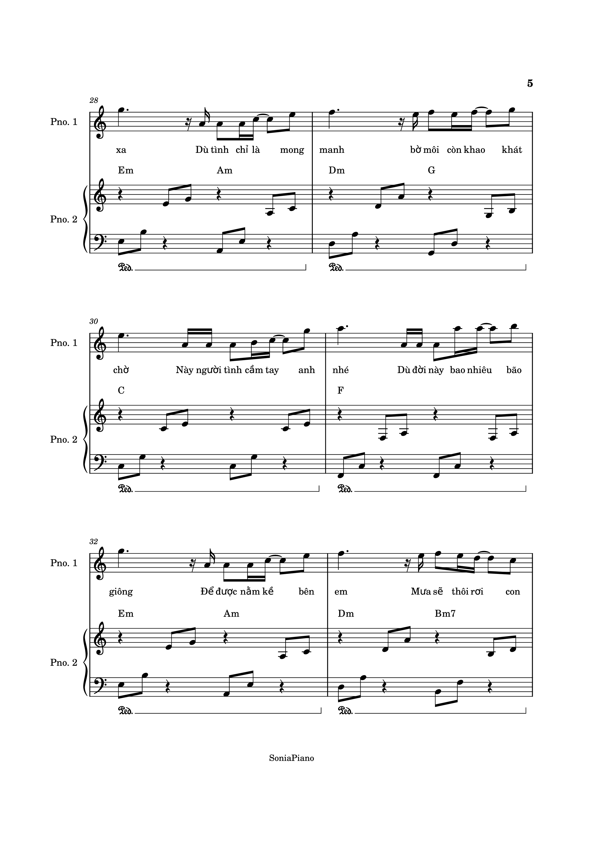 Dù là cơn mơ băng giá dù đợi chờ là nỗi xót xa, Trang 5