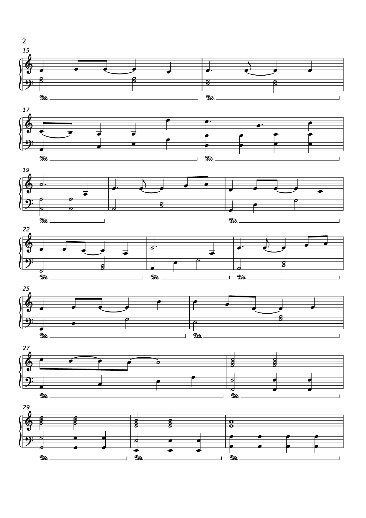 Page 2 of Sheet music PDF Hào Khí Việt Nam Piano Solo - Holy Thắng