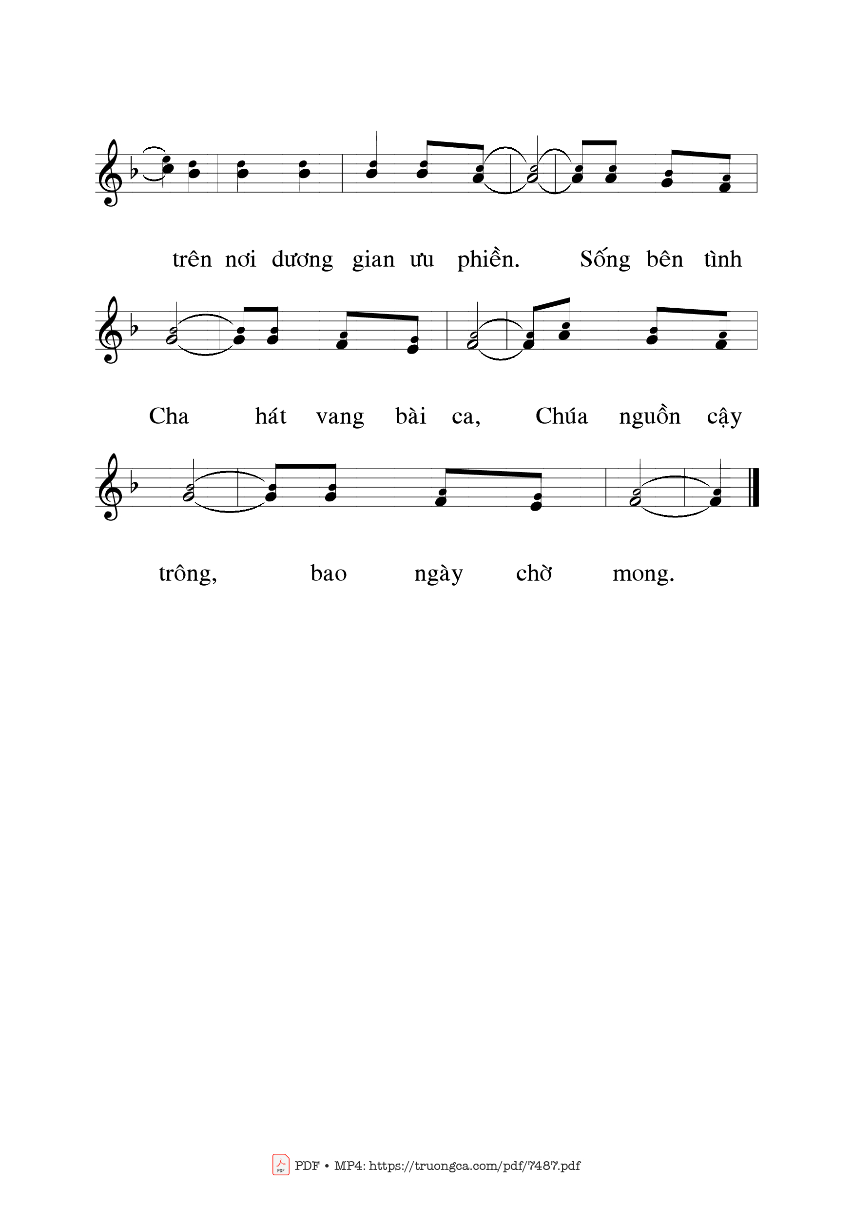 Như nai tìm suối dạt dào nước mát trong xanh, Trang 3