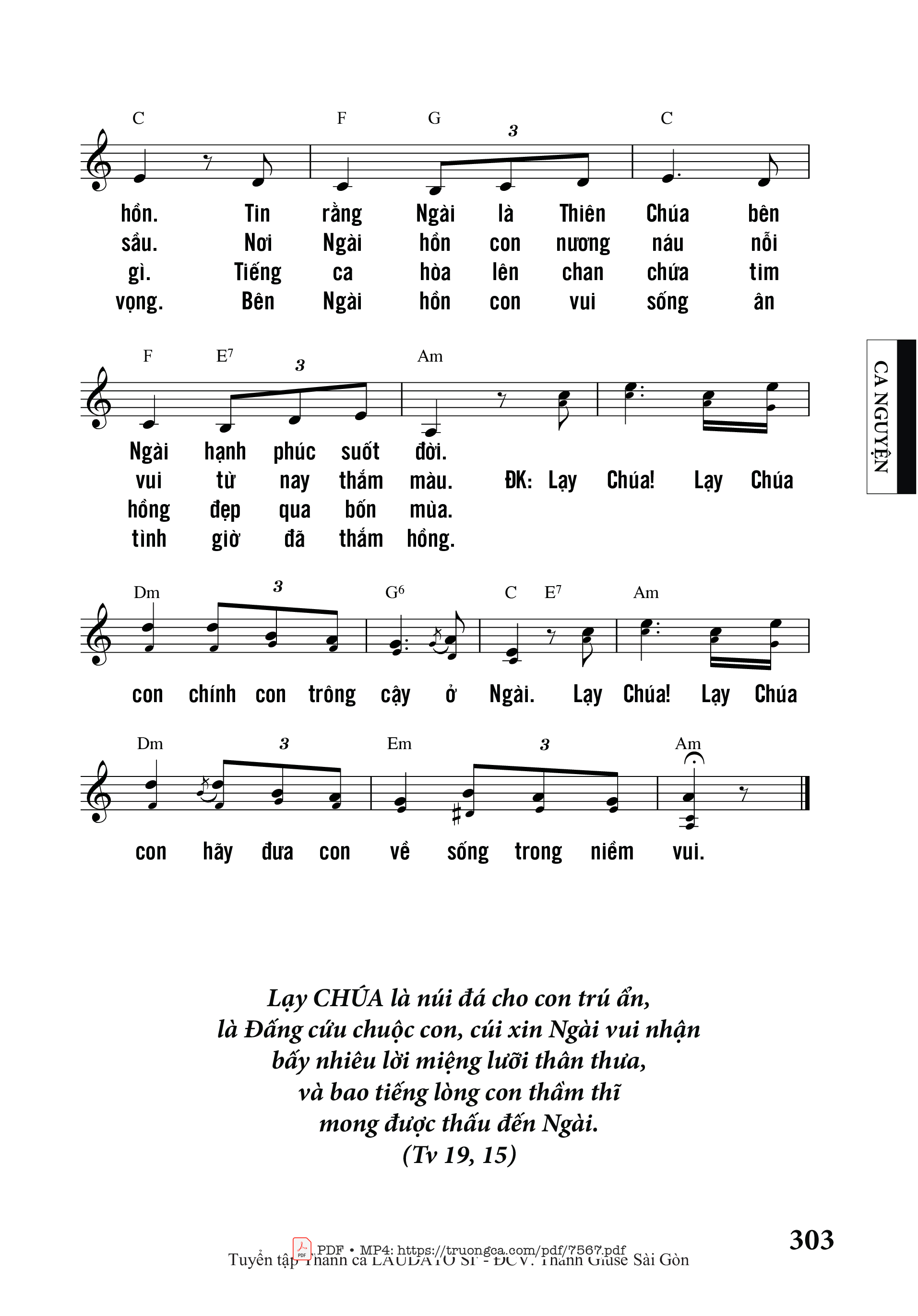 Ca Nguyện Hiệp Lễ Imprimatur Tgp Sài Gòn, Trang 3