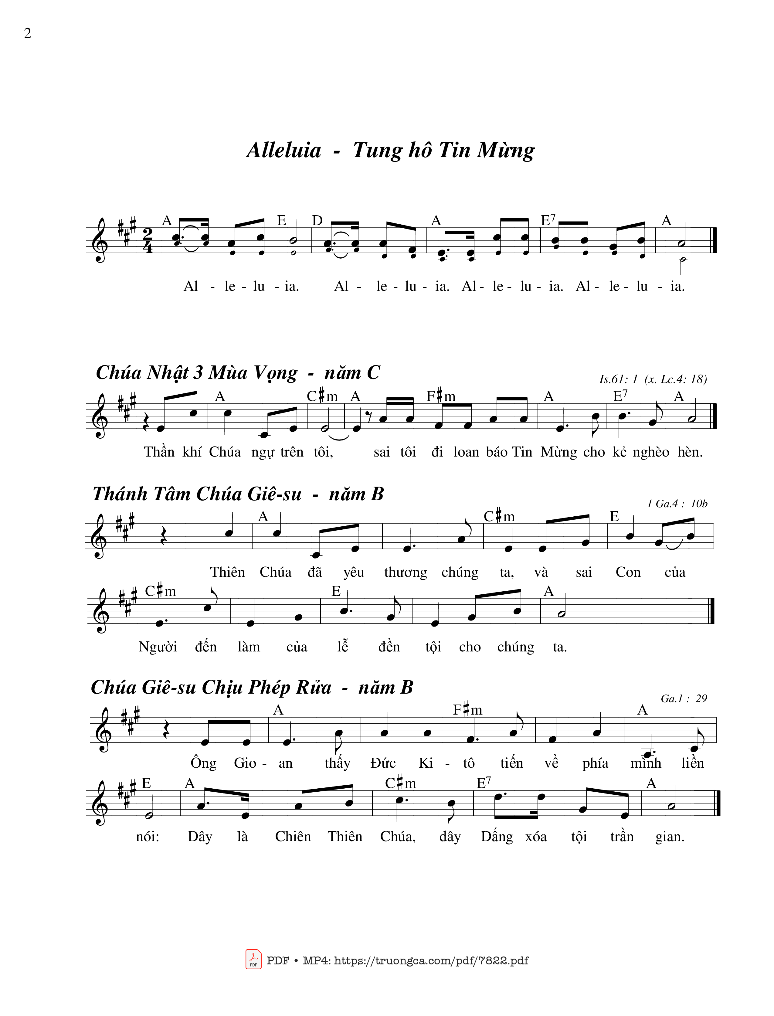 Các bạn sẽ vui mừng múc nước tận nguồn ơn cứu độ, Trang 3