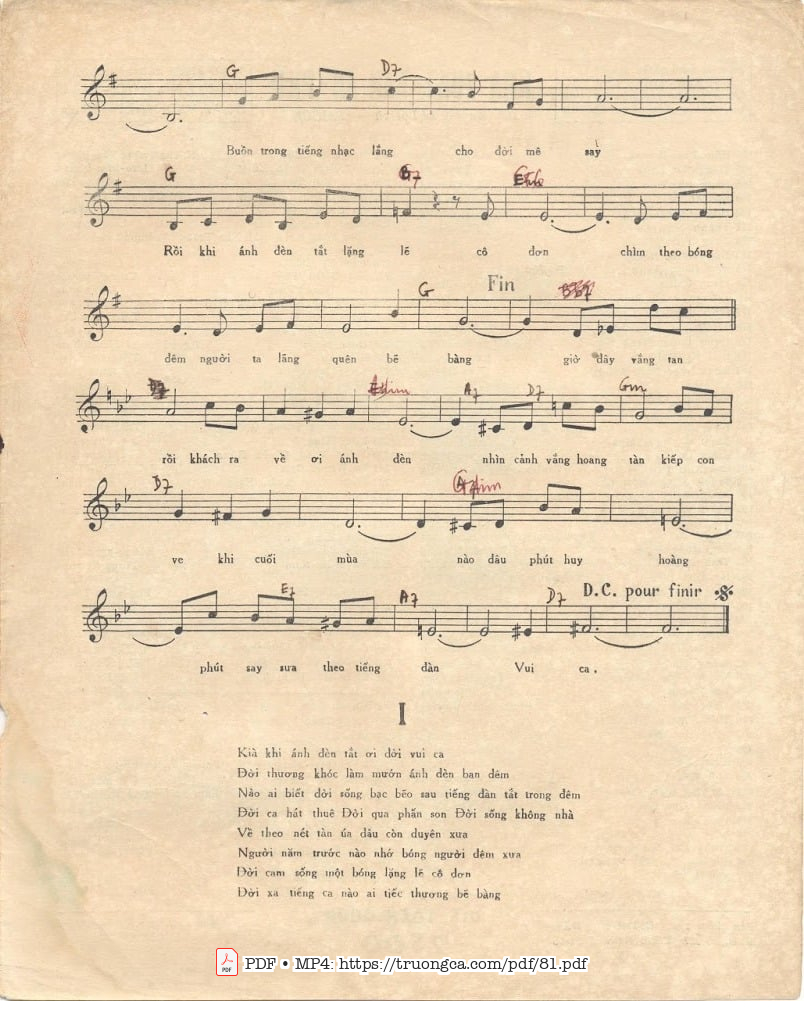 Page 3 of Sheet music PDF Ánh đèn màu (Eternally) - Charlies Chaplin