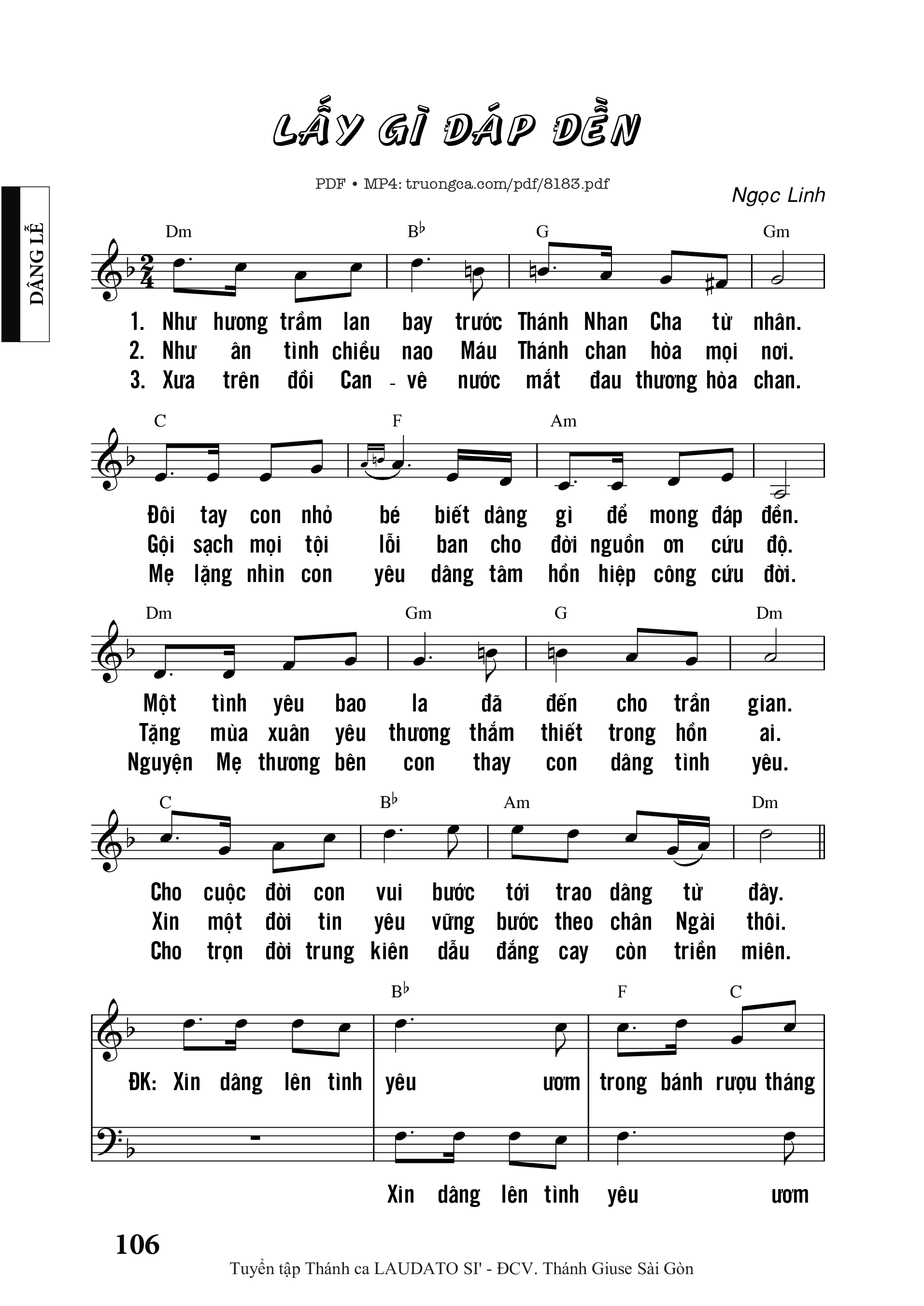 Lấy Gì đáp đền