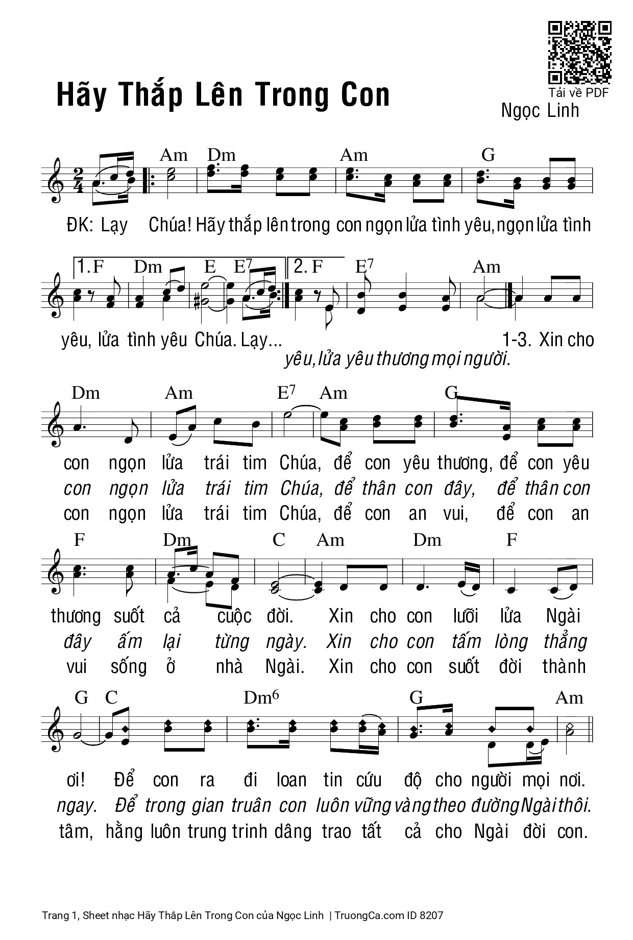 Lạy Chúa, Trang 4