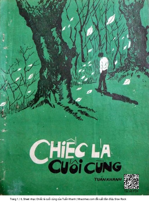 Sheet PDF of Chiếc lá cuối cùng