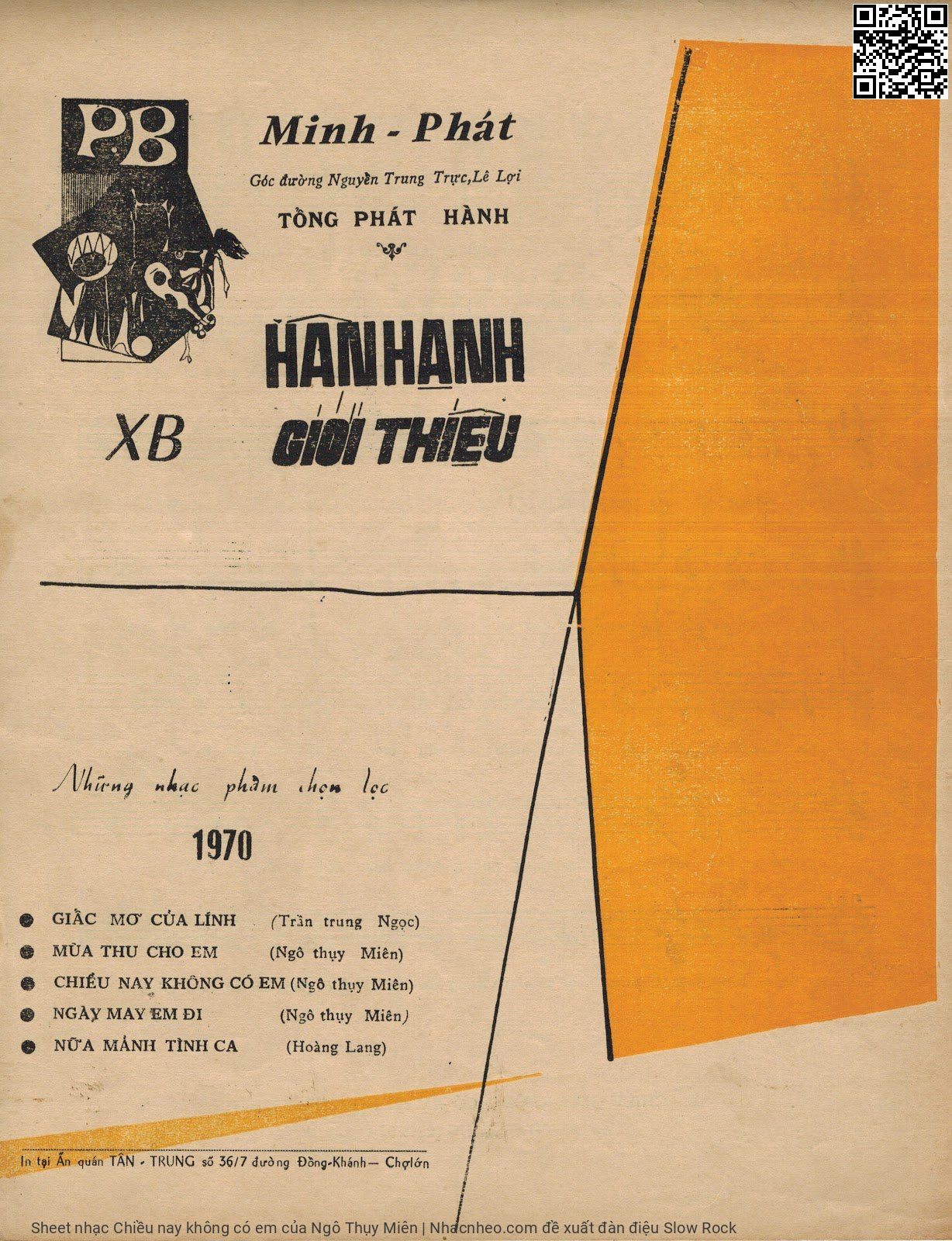 Page 6 of Sheet music PDF Chiều nay không có em - Ngô Thụy Miên
