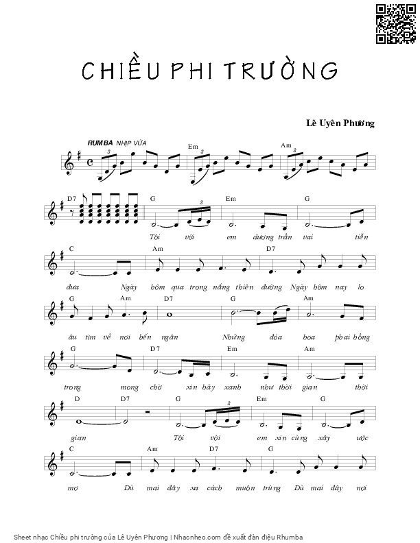 Sheet PDF of Chiều phi trường