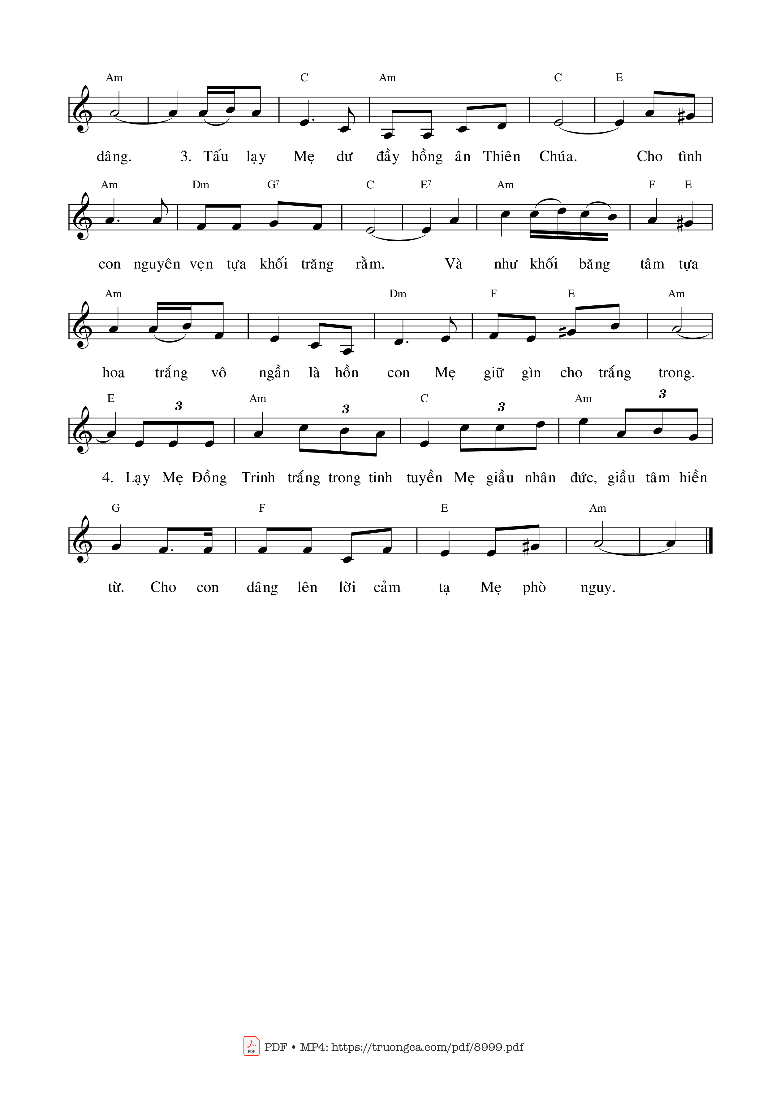 Hỡi sứ thần Gabriel của Thiên Chúa khi người đến truyền tin cho Đức Maria, Trang 2