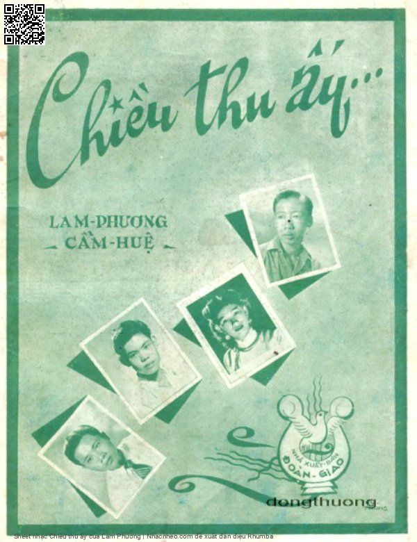 Page 1 of Sheet music PDF Chiều thu ấy - Lam Phương