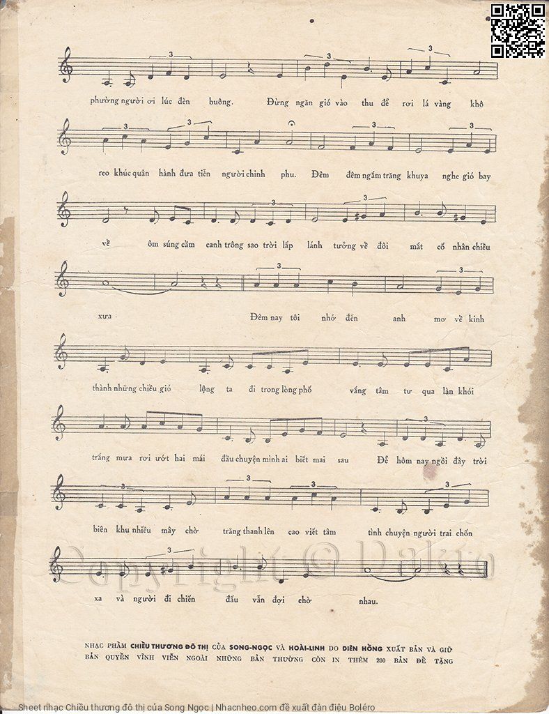 Hôm xưa tay nắm tay nhau em hỏi tôi rằng, Trang 3