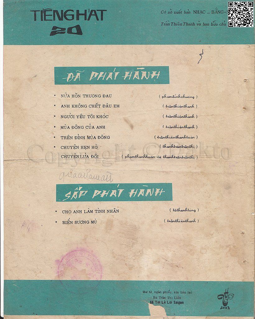 Page 4 of Sheet music PDF Chiều trên phá Tam Giang - Trần Thiện Thanh