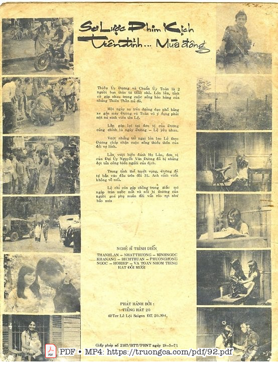 Page 4 of Sheet music PDF Anh không chết đâu em - Trần Thiện Thanh